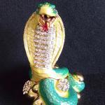 七宝焼ピル―ケス　ヘビ