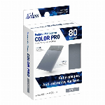 アクラス ザラザラマットスリーブPro レモン 本体サイズ66×91mm