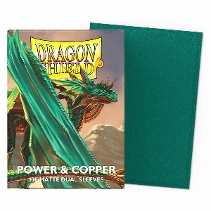 ドラゴンシールド スリーブ スタ ンダードサイズ マットデュアル パワー&コッパ…