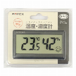 【特価セール品!!】くらしのために温湿度計デジタル2（黒）