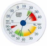【特価10％OFF】生活管理温・湿度計