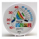 【熱中症は湿度が大敵です。環境管理温・湿度計「熱中症注意」】