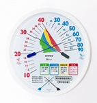 【熱中症の注意度がひと目で分かる！環境管理温・湿度計「熱中症注意」】