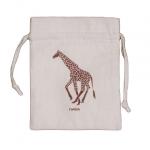 巾着　フラミンゴ