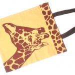 アニマルショッピングバッグ・シマウマ（白）