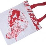 アニマルショッピングバッグ・ヒョウ（オレンジ）