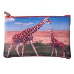 ファスナーポーチS　キリン柄