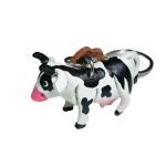 レザーキーホルダートラ