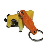 レザーキーホルダーサル