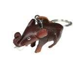 レザーキーホルダーキリン