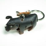 レザーキーホルダーカエル