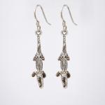 シルバーピアス　フクロウ