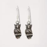 シルバーピアス　キリン