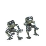 シルバーミニピアス　ハエ