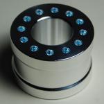 ジュエリーテイストのピンポイントマルチスタンド★プラチナムドルチェ★ラウンドストーン：アクアマリン