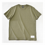 【325】スモールロゴ  ジャストフィット ポケットTシャツ メンズ  ブラック