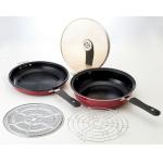 セラミックコーティングWフライパン「ヘルシーDUO」