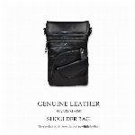 スペインレザー ミニセカンドバッグ ダブルファスナー 多機能長財布 CI-S-0..