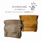 牛革 ヴィンテージ加工 ショルダーバッグ HM-15 メンズバッグ