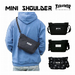 THRASHER スラッシャー MINI SHOULDER ショルダーバッグ ショルダーポーチ 小さめ ミニショルダー THR107