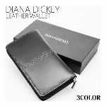 本革使用 二つ折り長財布 ダイアナディッキー 長財布 DM-201 メンズ財布