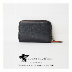 牛革 二つ折り 短財布 YANKEE社 BTR-B-005 メンズ財布