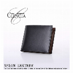 スペインレザー 多機能長財布 ラウンドファスナー CI-03 メンズ財布
