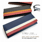 カードスライダー付き二つ折り財布 短財布 ウォレット LUV-2004 メンズ財..