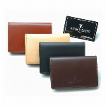 サラマンダースムース名刺入れ 名刺入れ カードケース LUV-7006 メンズ名..