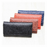 サラマンダーシュリンクエンボス三つ折りキーケース キーケース 鍵入れ LUV-9009 メンズキーケース