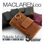 本革使用 ウォッシュ ドレザー 二つ折り財布 短財布 MC-0606 メンズ財布