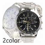 日常生活防水 回転ベゼルに硬質ラバーベルトのシンプルデザイン ブレスレットウォッ..