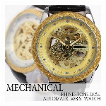 自動巻き腕時計 ATW006 トリプルカレンダー テンプスケルトン 回転ベゼル ..