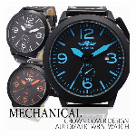 自動巻き腕時計 ATW012 スケルトンデザイン シンプル 機械式腕時計 メンズ..