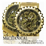 自動巻き腕時計 ATW017 デイデイト 日付カレンダー 24時間計 機械式腕時..