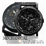 自動巻き腕時計 ATW021 ゴールドケース シンプル機能のフルスケルトン腕時計..