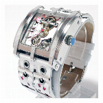 正規品COGU自動巻き腕時計 コグ C63SKR-WHB メンズ腕時計