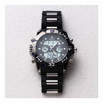 アナデジ HPFS1510-BKBK アナログ&デジタル クロノグラフ 防水 ダ..