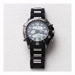 アナデジ HPFS1510-YGBK アナログ&デジタル クロノグラフ 防水 ダ..