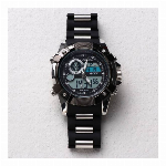 アナデジ HPFS612-PGBK アナログ&デジタル クロノグラフ 防水 ダイ..