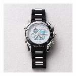 アナデジ HPFS615-SVRD アナログ&デジタル クロノグラフ 防水 ダイ..