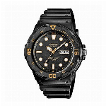 CASIO腕時計 アナログ表示 丸形 カレンダー 曜日 MRW-200H-1B3..