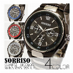 正規品SORRISOソリッソ LEDイルミネーション時計 LED時計 フェイクダ..