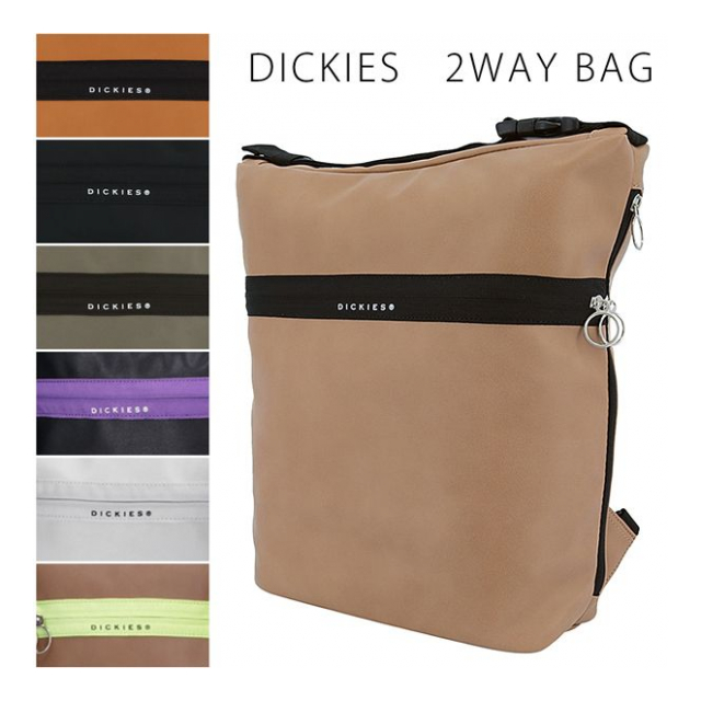 Dickies ディッキーズ 2WAYバッグ ハンドバッグ リュックサック デイパック 合皮 14504600