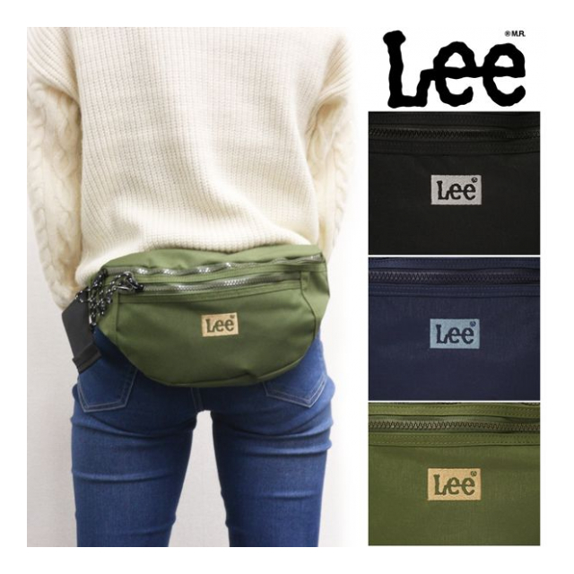 リー Lee ウエストBAG ウエストポーチ ボディバッグ ボディポーチ ショルダーバッグ ナイロン 0425601