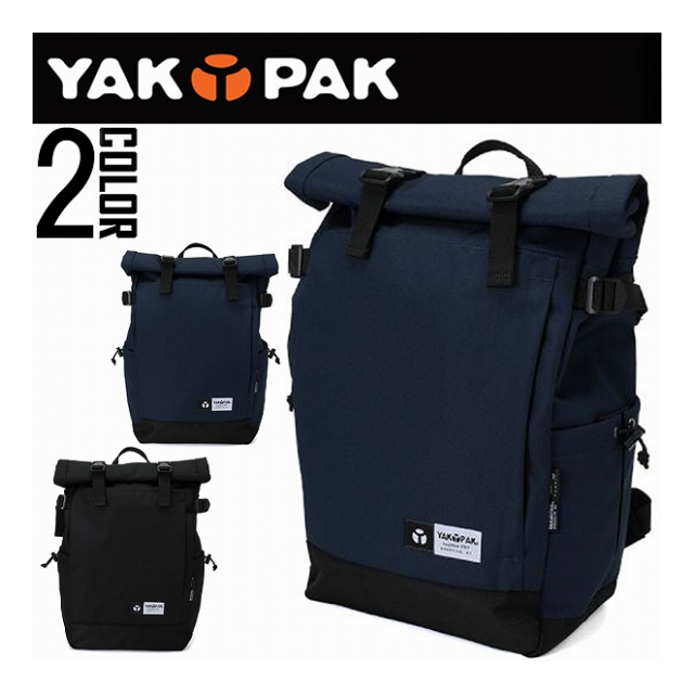 YAKPAK ヤックパック 8125314-F ROLLTOP BACKPACK ロールトップ バックパック リュックサック