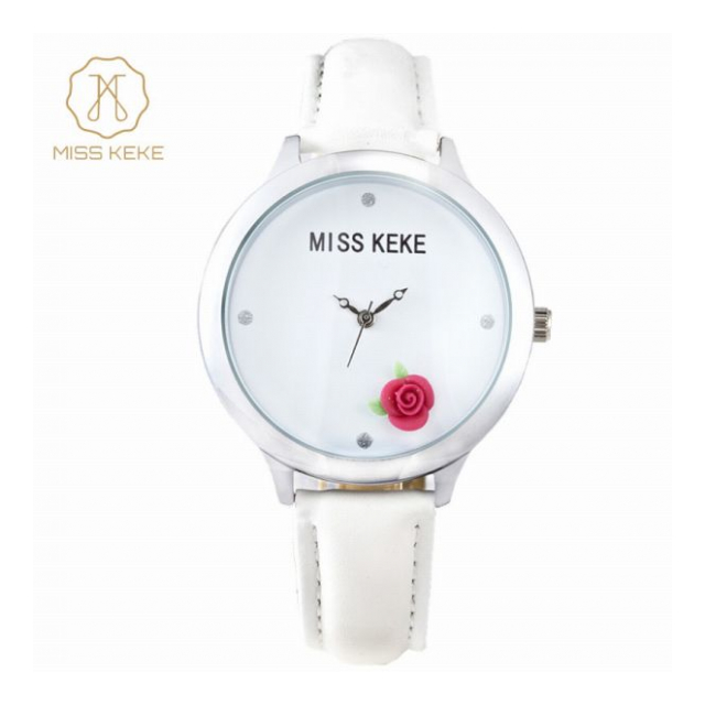腕時計 レディース Miss Keke レディース腕時計 ケケ KK0014 シンプル バラ ファッションウォッチ
