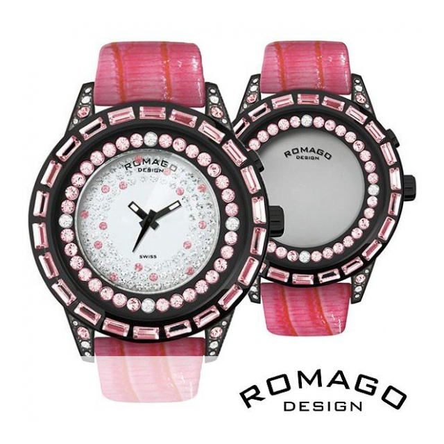 正規品 ROMAGO DESIGN腕時計 ロマゴデザイン RM006-1477ST-PK ダズル Dazzle メンズ腕時計