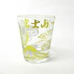 日本の絵柄・和柄シリーズ　ガラス製ショットグラス　侍　（商品コード：303-42..