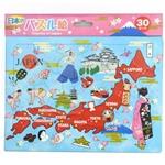 日本のパズル絵　日本地図　（商品コード：303-563）